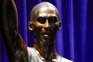 Unveil Lakers Kobe Bryant Statue in Staple Center